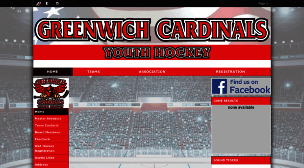 greenwichblueshockey.com