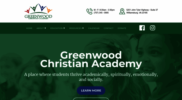 greenwoodchristianacademy.com