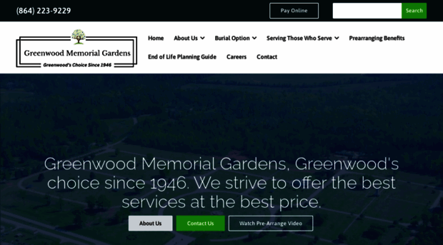 greenwoodmemorialgardensllc.com