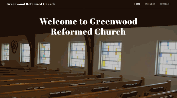 greenwoodreformedchurch.com