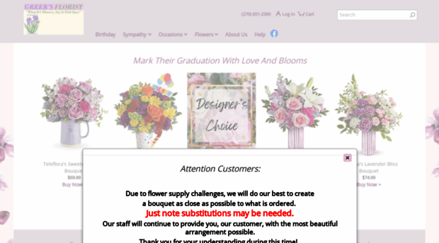 greersflorist.com