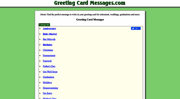 greetingcardmessages.com