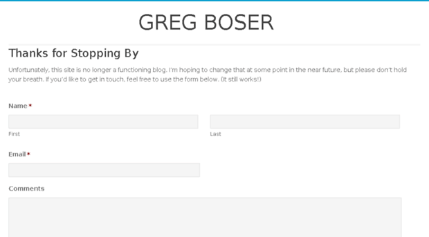 gregboser.com
