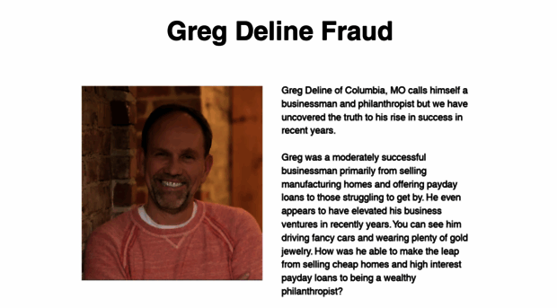 gregdelinefraud.com