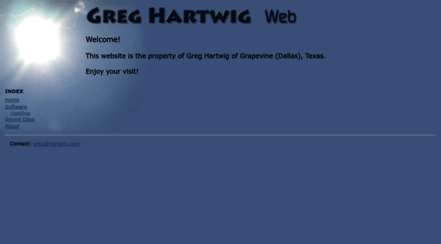 greghartwig.com