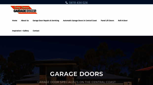 gregjamesgaragedoors.com.au