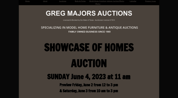 gregmajorsauctions.com