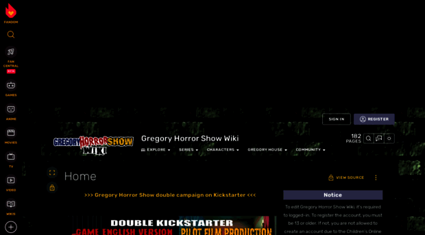 gregoryhorrorshow.fandom.com