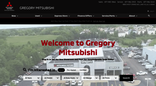 gregorymitsubishi.com