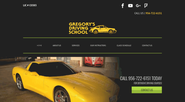 gregorysdrivingschool.com