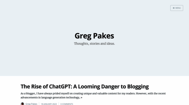 gregpakes.co.uk