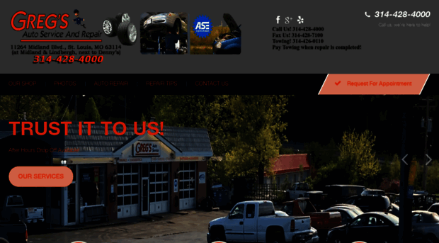 gregsautoservicestl.com