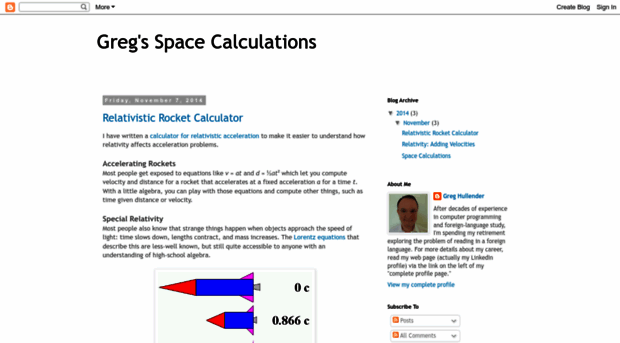 gregsspacecalculations.blogspot.com