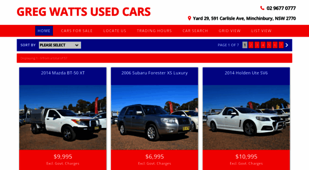 gregwattsusedcars.com.au