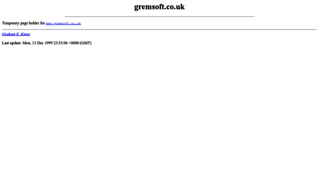 gremsoft.co.uk