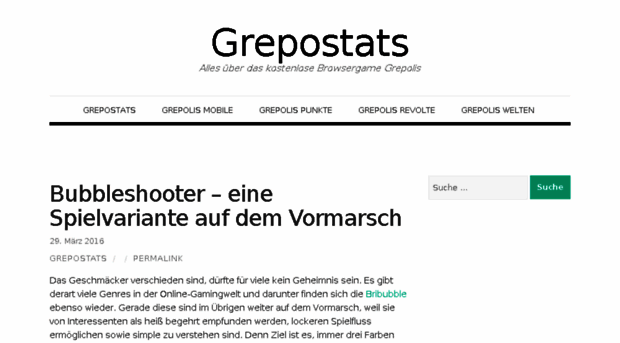 grepostats.de