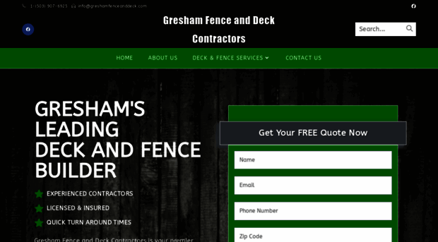 greshamfenceanddeck.com