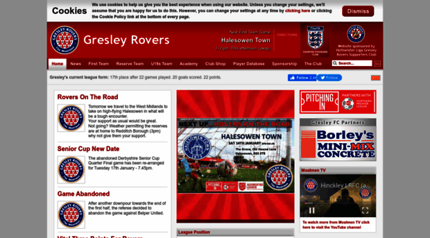 gresleyrovers.com