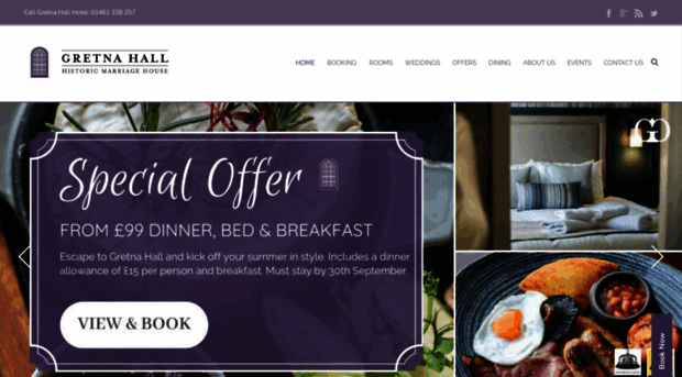 gretnahallhotel.com