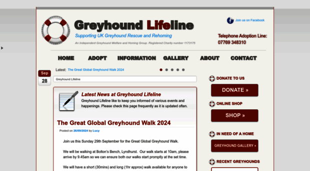 greyhoundlifeline.co.uk