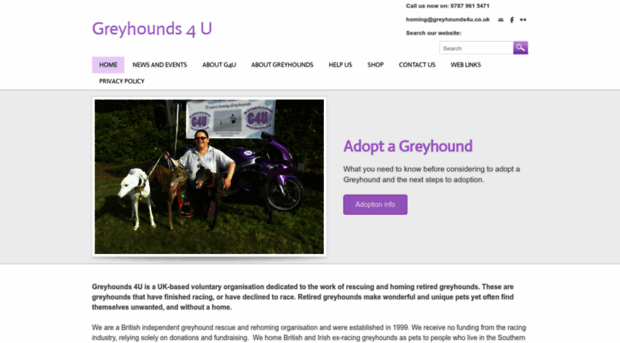 greyhounds4u.co.uk