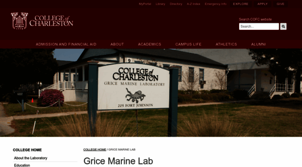 gricemarinelab.cofc.edu