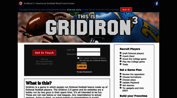 gridiron3.com