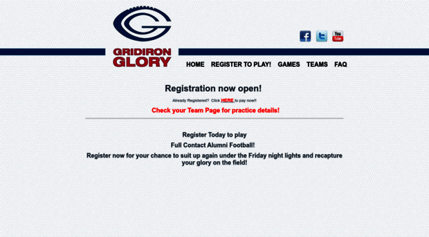 gridironglory.com