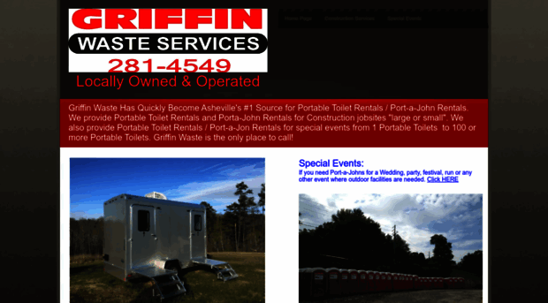 griffinportabletoilets.com