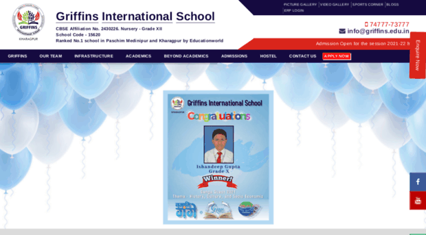 griffinsinternationalschool.in