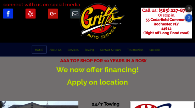 griffsautoservice.com