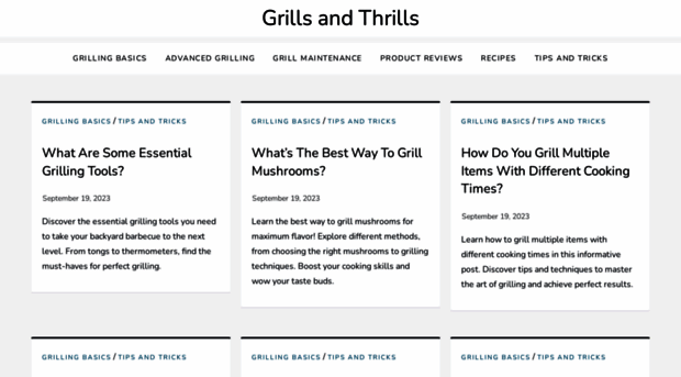 grillsandthrills.com