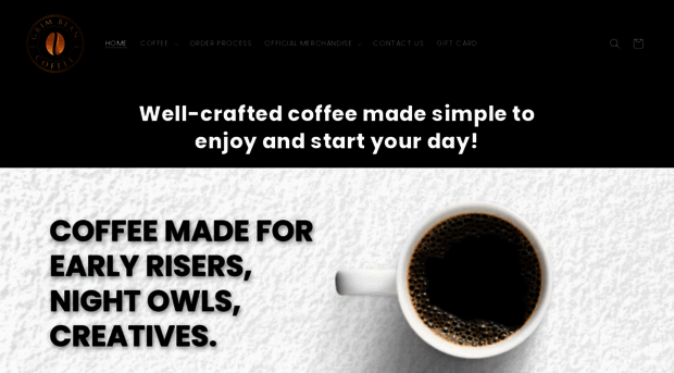 grimbeancoffee.com