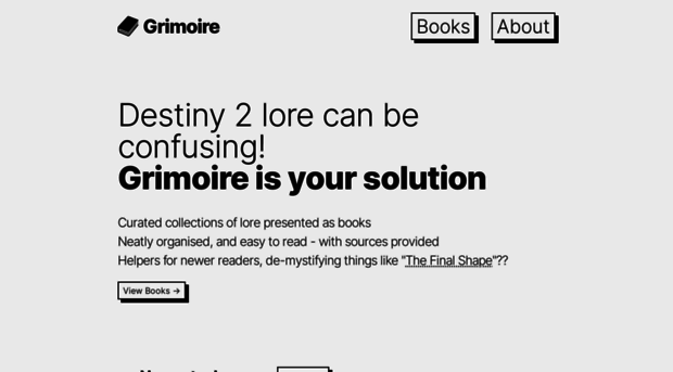 grimoire.fyi