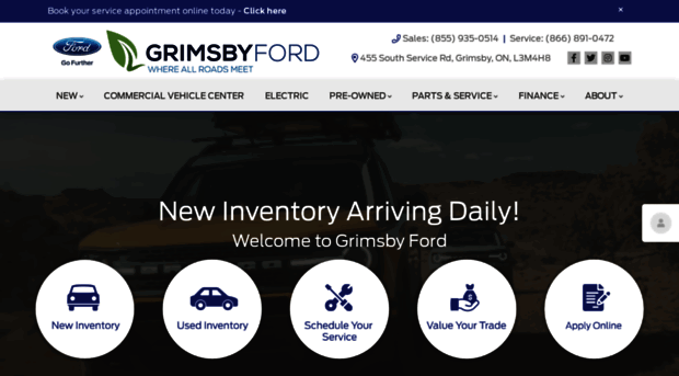 grimsbyford.com