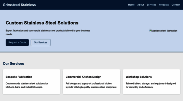 grimsteadstainless.co.uk