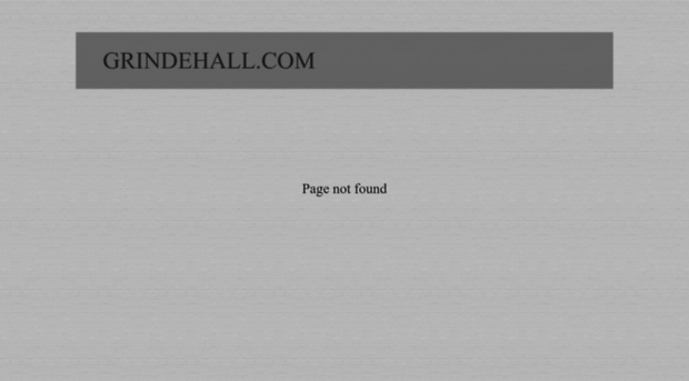 grindehall.com