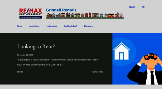 grinnellrentals.com