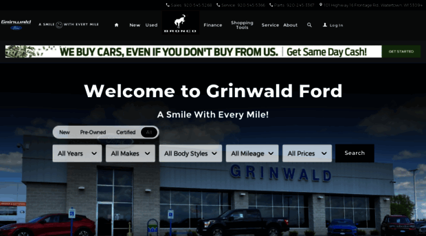 grinwaldford.net