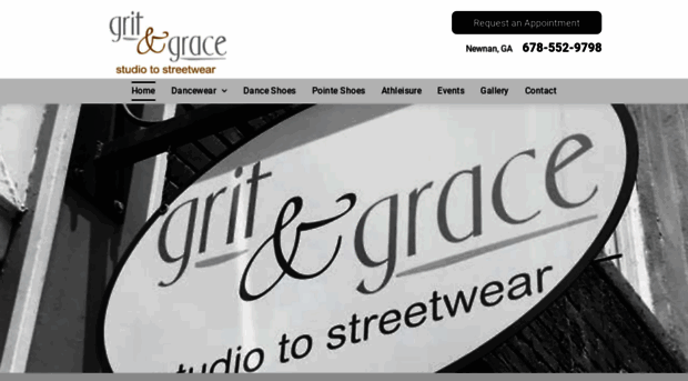 gritandgracedancewear.com