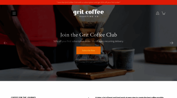 gritcoffee.com