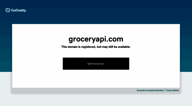 groceryapi.com