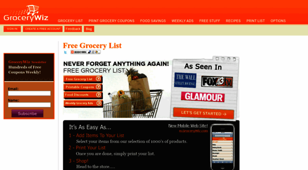 grocerywiz.com