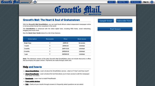 grocotts.newspaperdirect.com