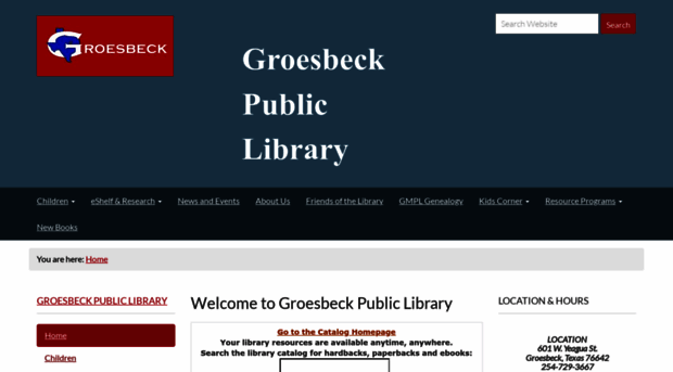 groesbecklibrary.org