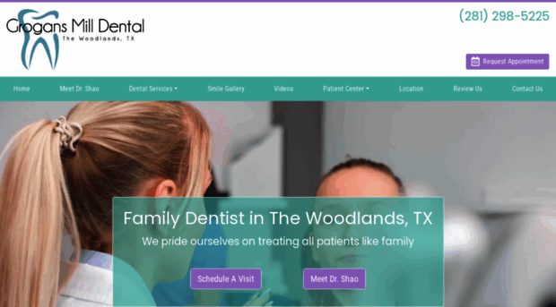grogansmilldental.com