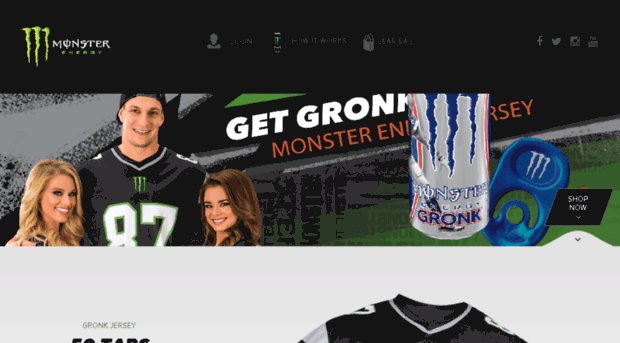 gronkjersey.monsterenergy.com