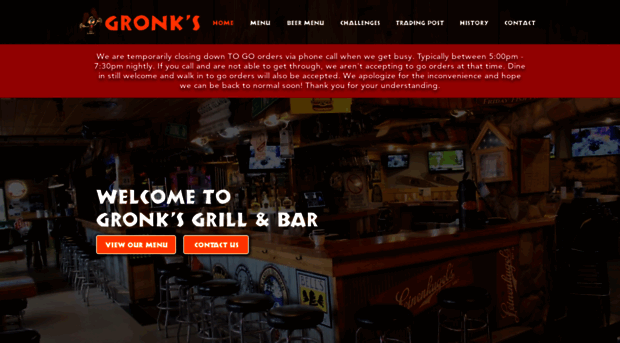 gronksgrill.com