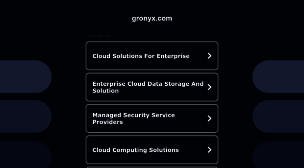 gronyx.com