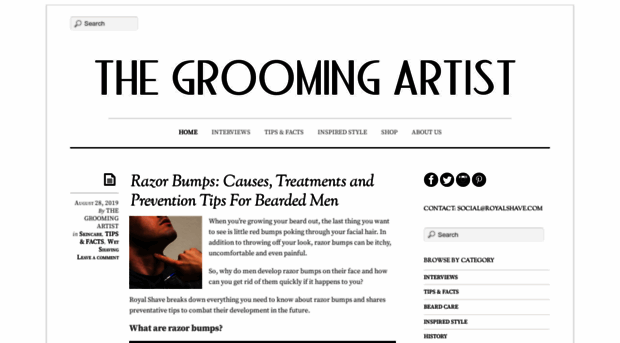 groomingartist.com